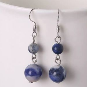 Genuine Blue Cheese Earrings